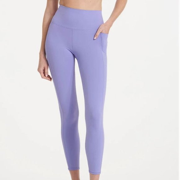 VUORI Women's Studio Pocket Legging Size S in Ultra Violet - Picture 2 of 11